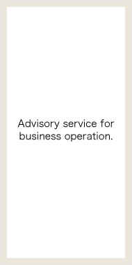 Advisory service for business operation